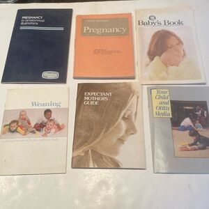 Vintage Lot of 6 Pregnancy Booklets